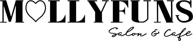 Mollyfuns Salon and Cafe wordmark